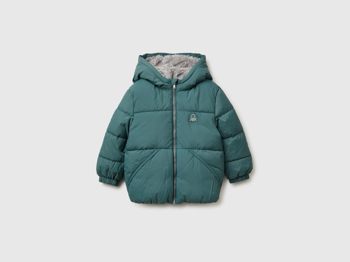 Casaco acolchoado com interior efeito teddy - ucb_image_FS