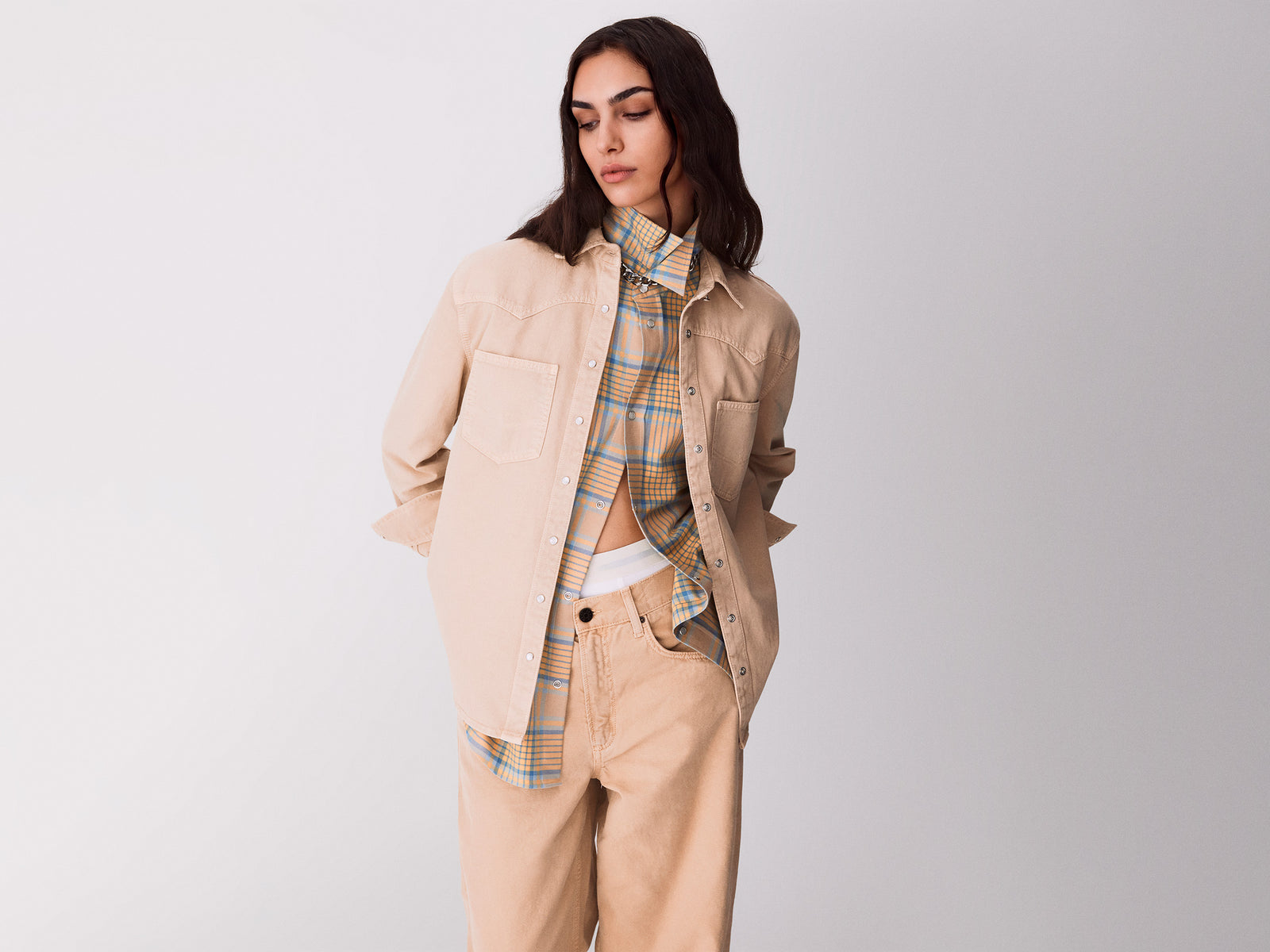 Camisa western em twill - ucb_image_F