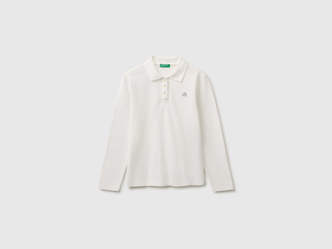 Polo de manga comprida em algodão - ucb_image_FS