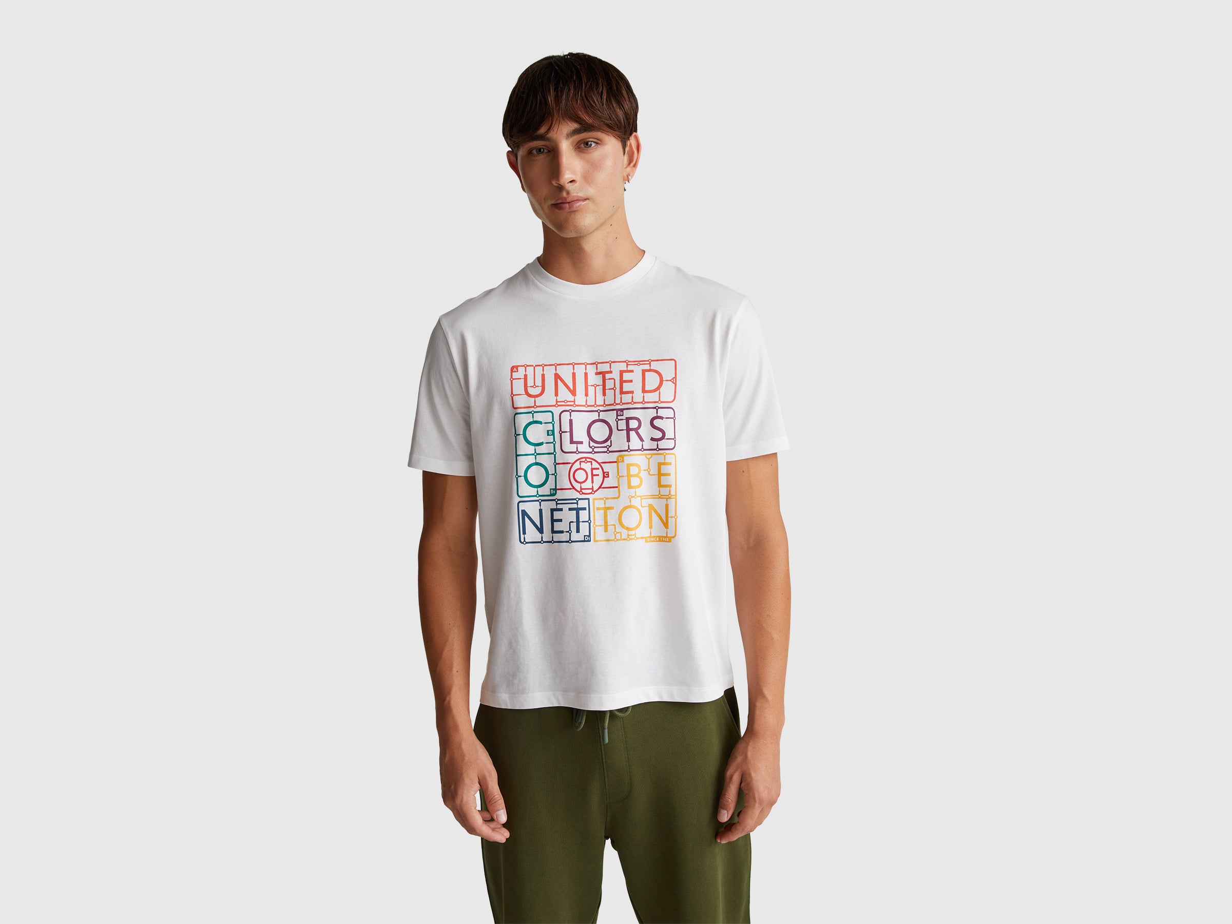 T-shirt em algodão com logótipo - ucb_image_F