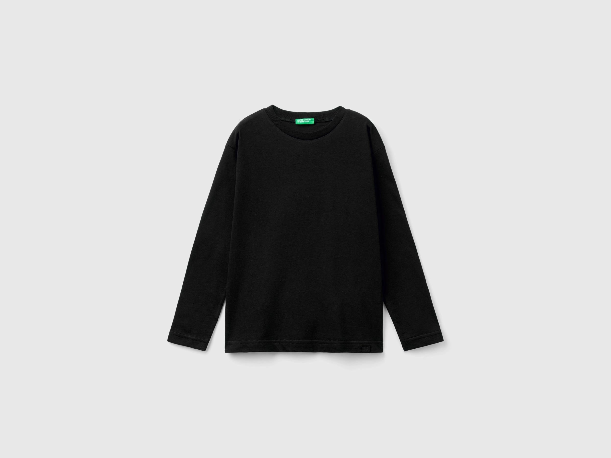 T-shirt com gola redonda de algodão - ucb_image_FS