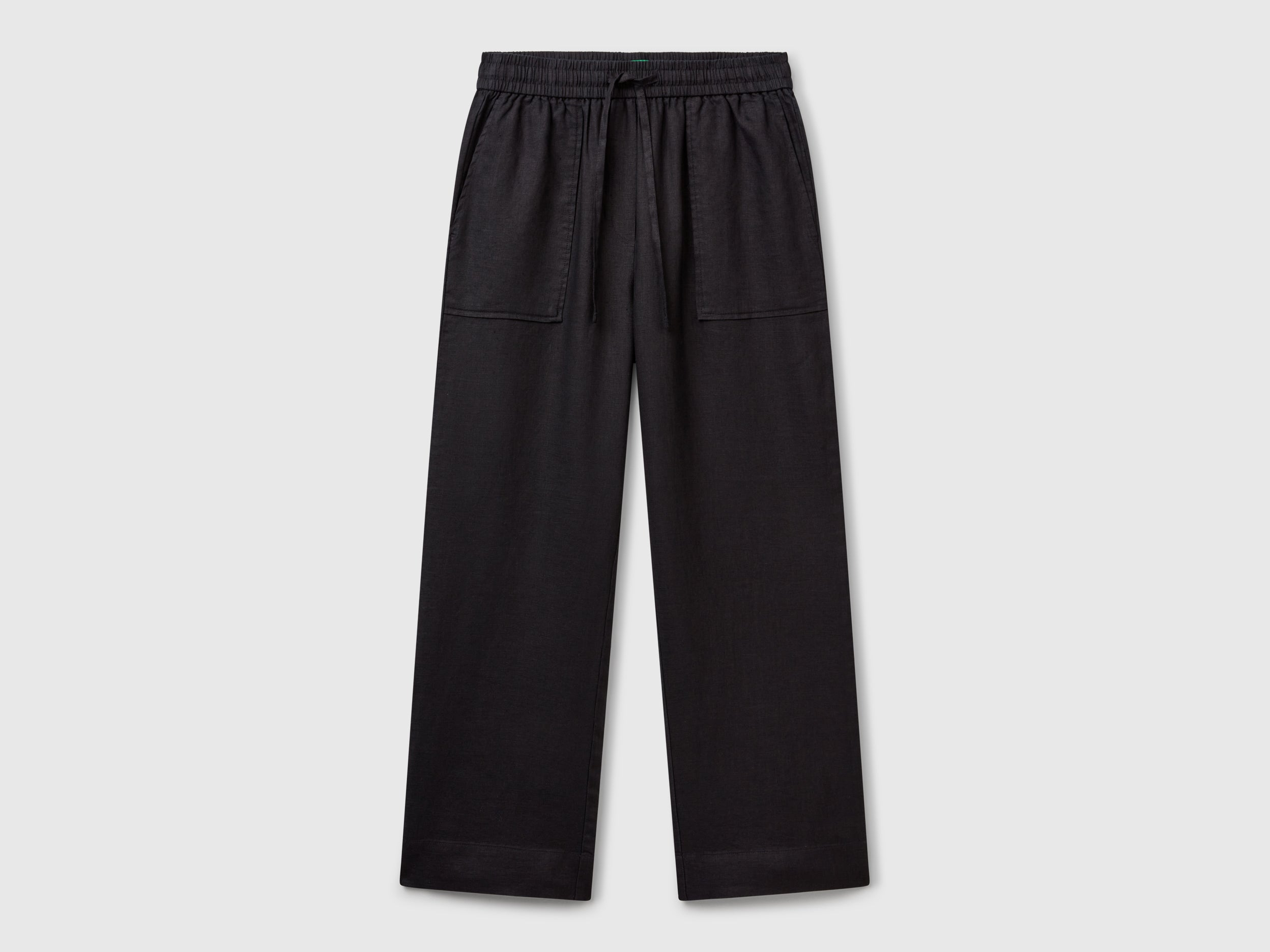 Trousers in pure linen with elastic - ucb_image_FS
