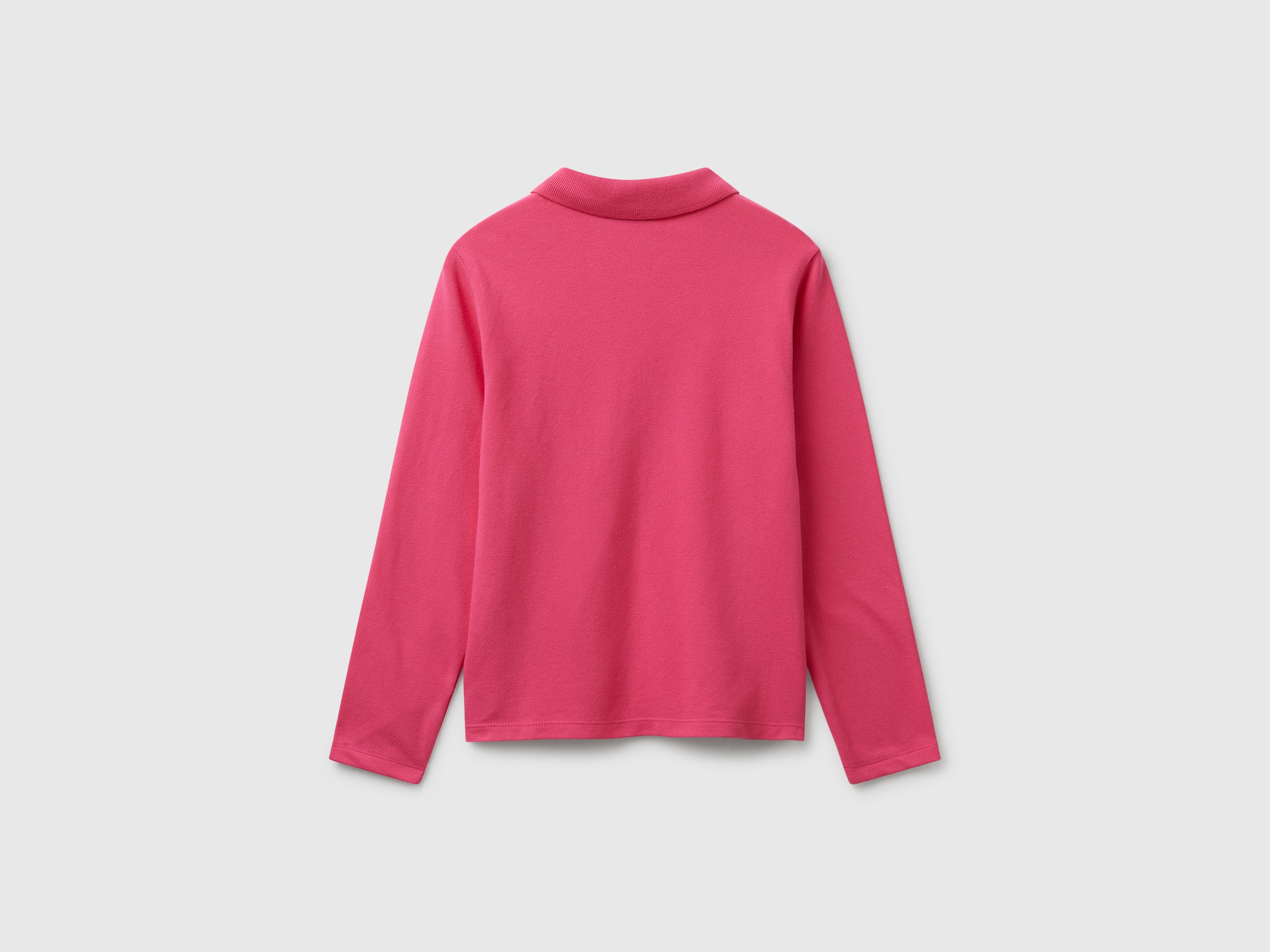 Polo de manga comprida em algodão - ucb_image_BS