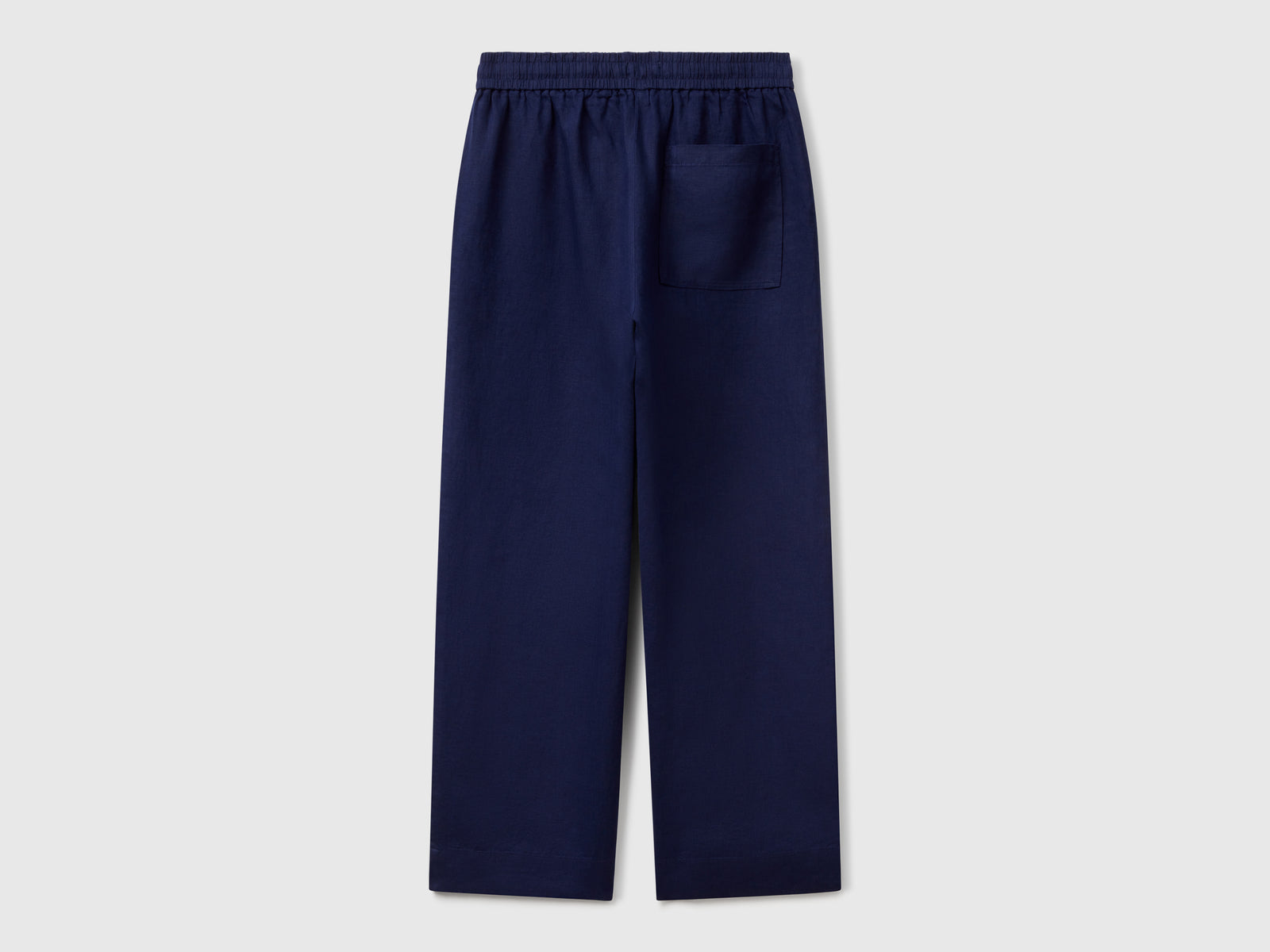 Trousers in pure linen with elastic - ucb_image_BS
