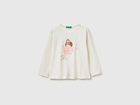 T-shirt with print and applications - ucb_image_FS