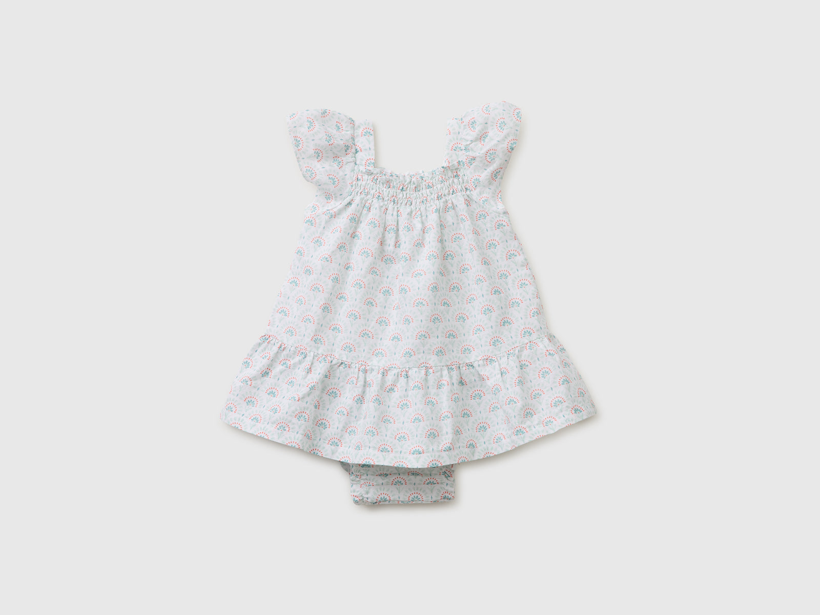 Floral dress in linen blend - ucb_image_FS
