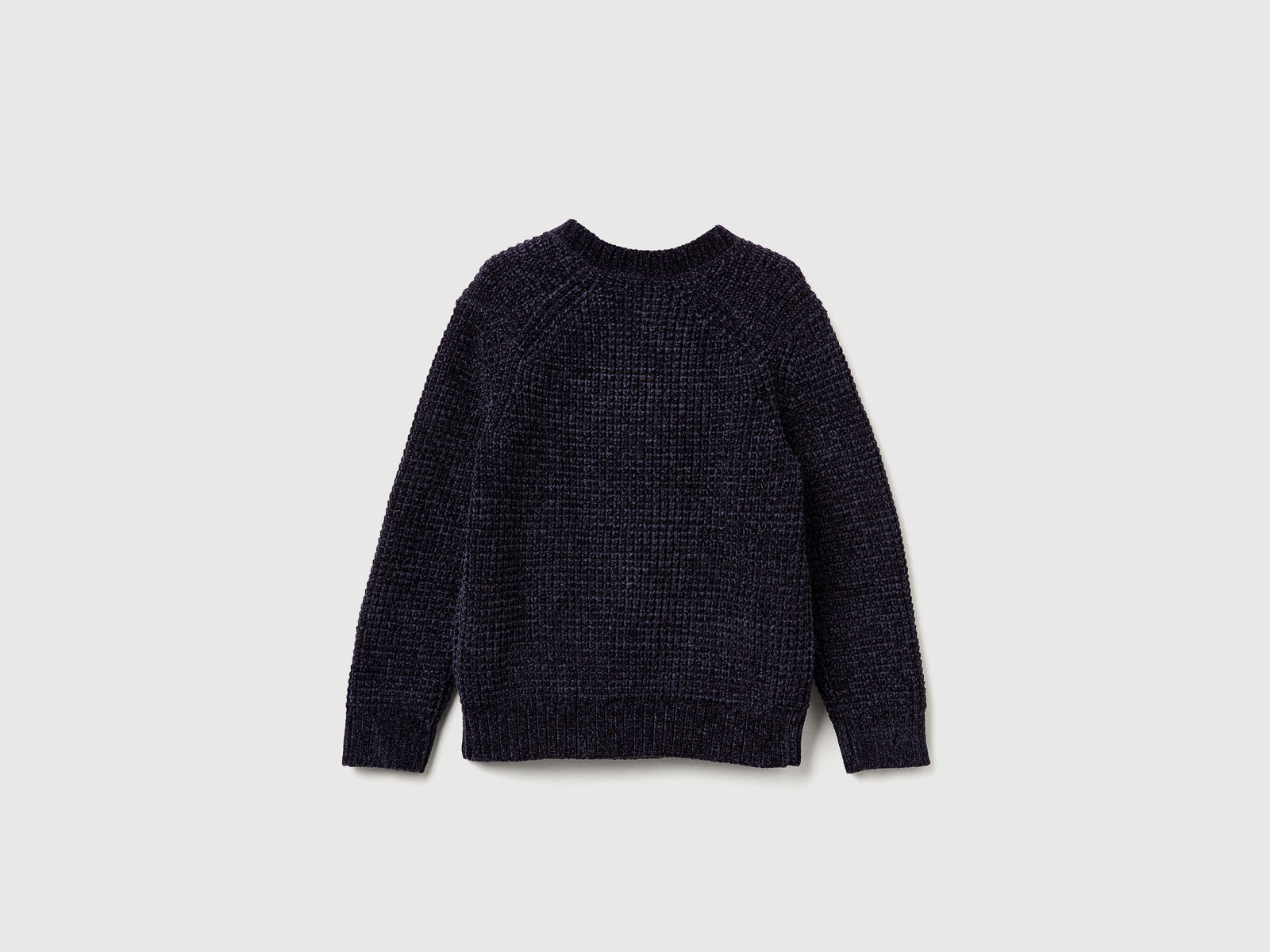 Camisola de gola redonda em chenille - ucb_image_BS
