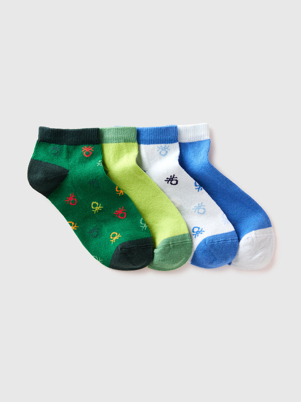 Four patterned short socks - ucb_image_FS