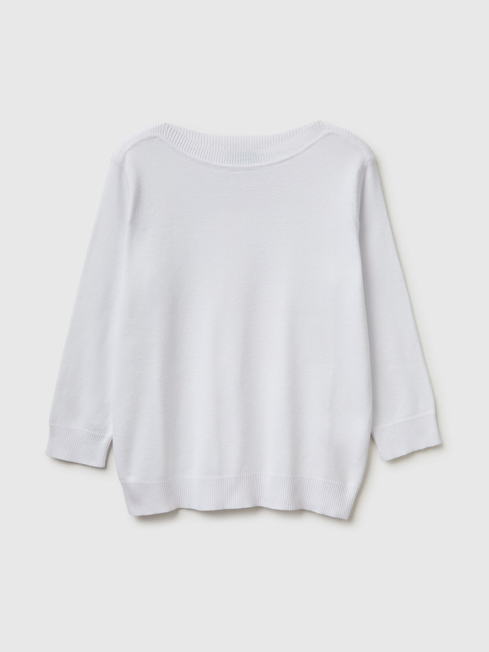White sweater with boat neck - ucb_image_FS