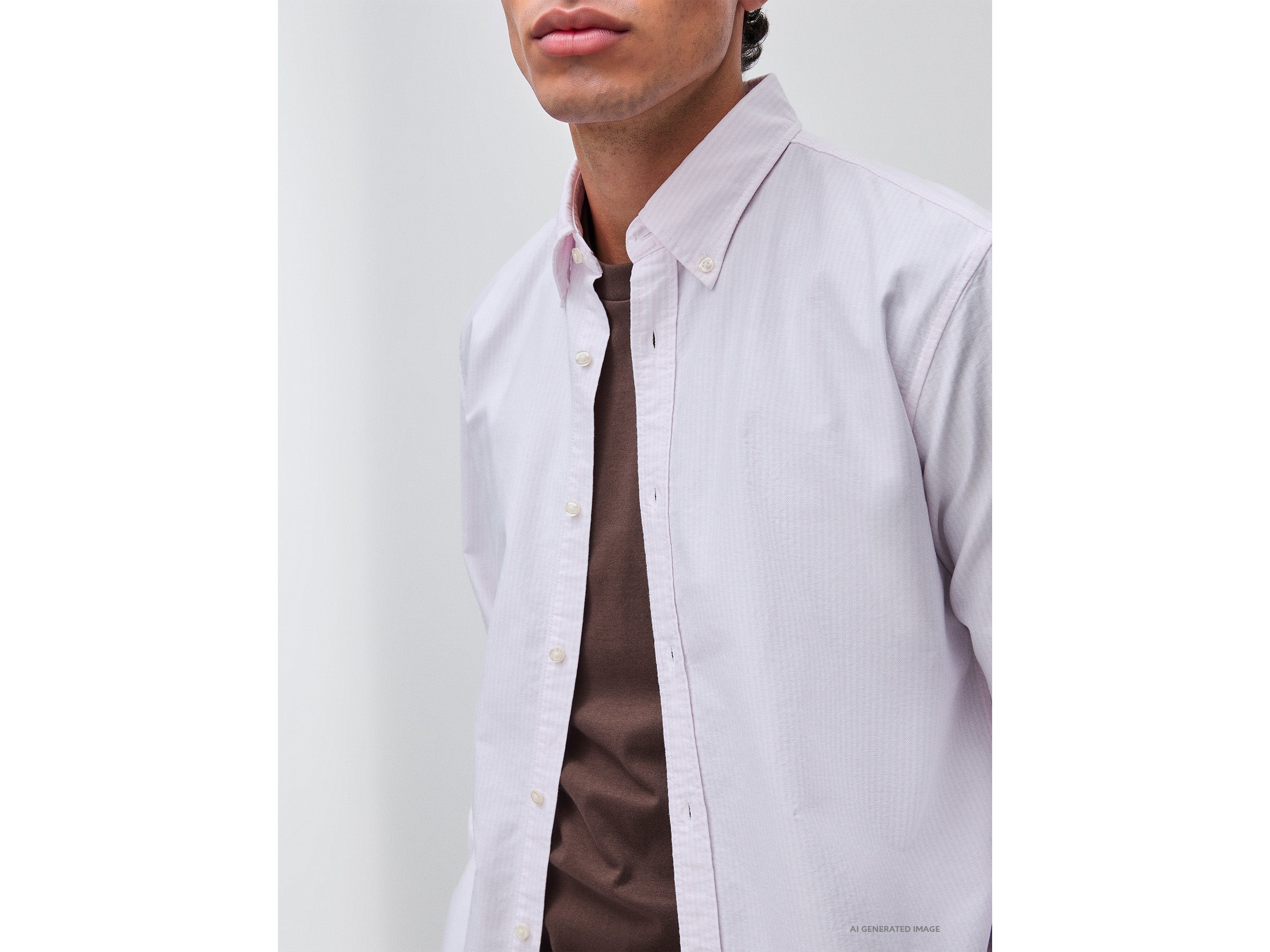 Camisa às riscas button down - ucb_image_FY