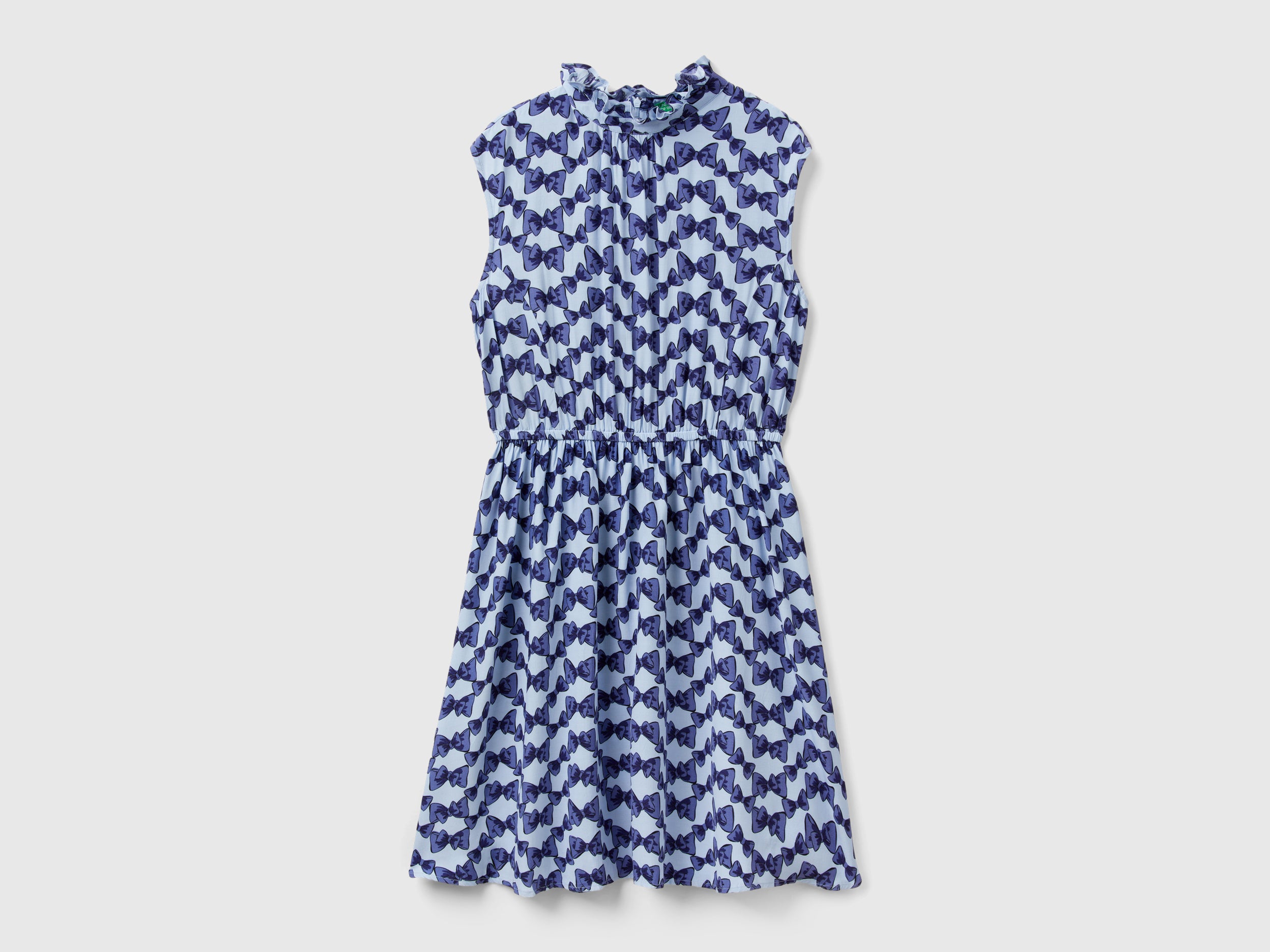 Vestido curto com estampa de laços - ucb_image_FS