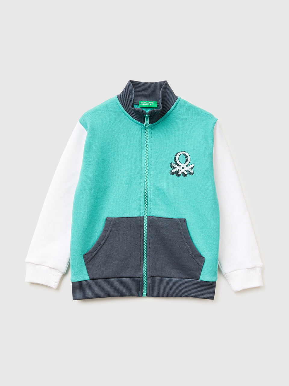 Organic cotton zip-up sweatshirt - ucb_image_FS