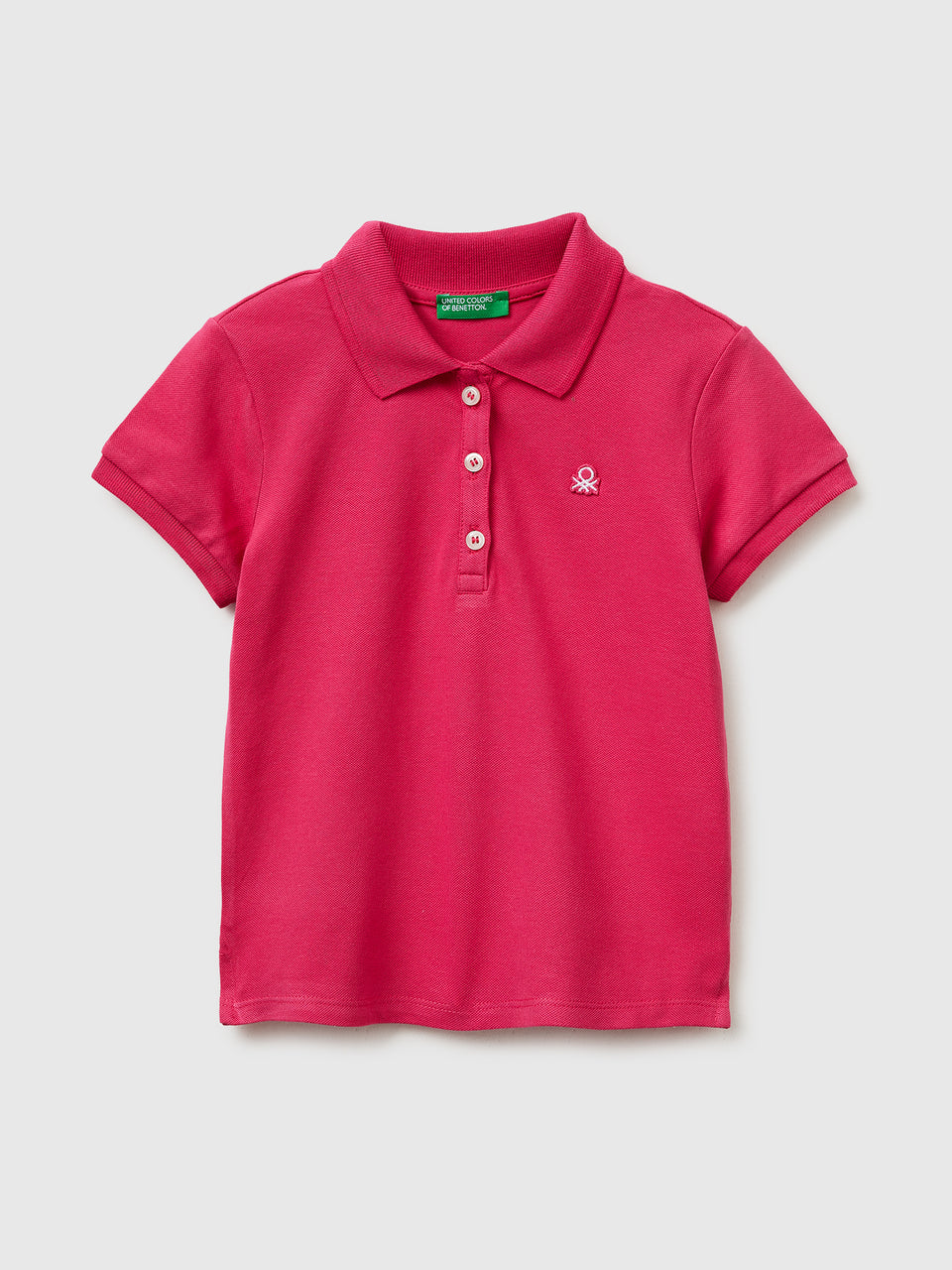 Short sleeve polo in cotton - ucb_image_FS