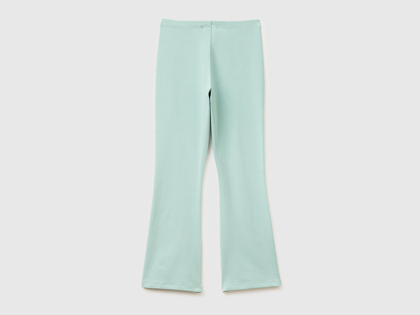 Stretch cotton flared leggings - ucb_image_BS