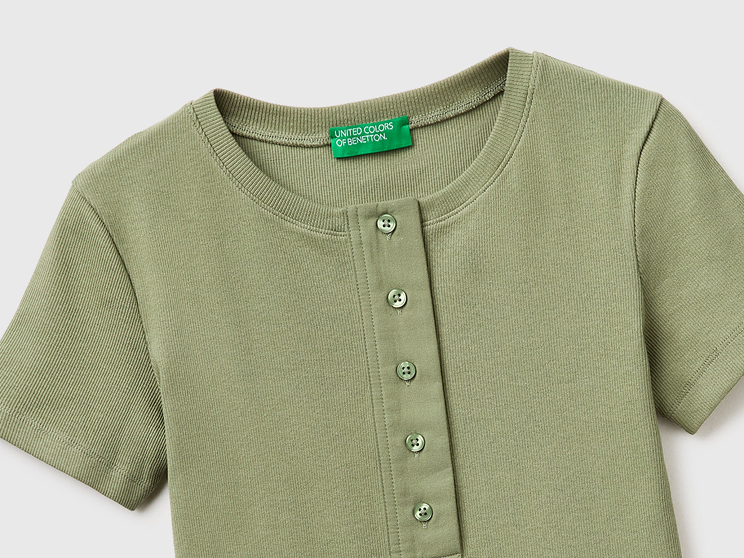 Ribbed henley T-shirt - ucb_image_DS1