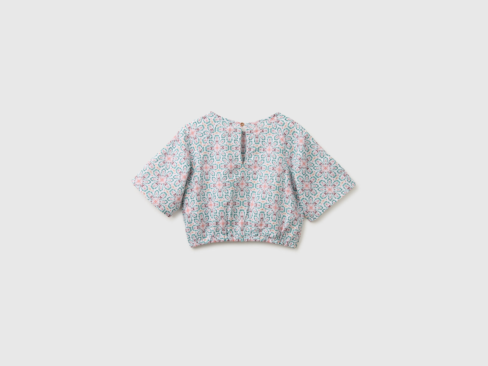 Floral blouse in linen blend - ucb_image_BS