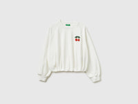 Oversized sweatshirt with jewel patch - ucb_image_FS