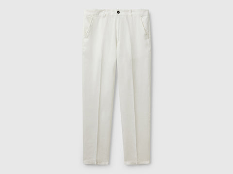 Chinos in pure linen - ucb_image_FS