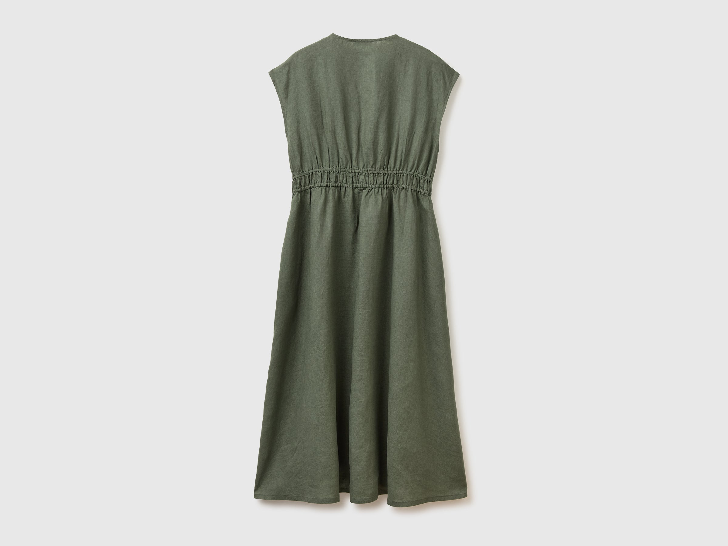 Flared dress in pure linen - ucb_image_BS