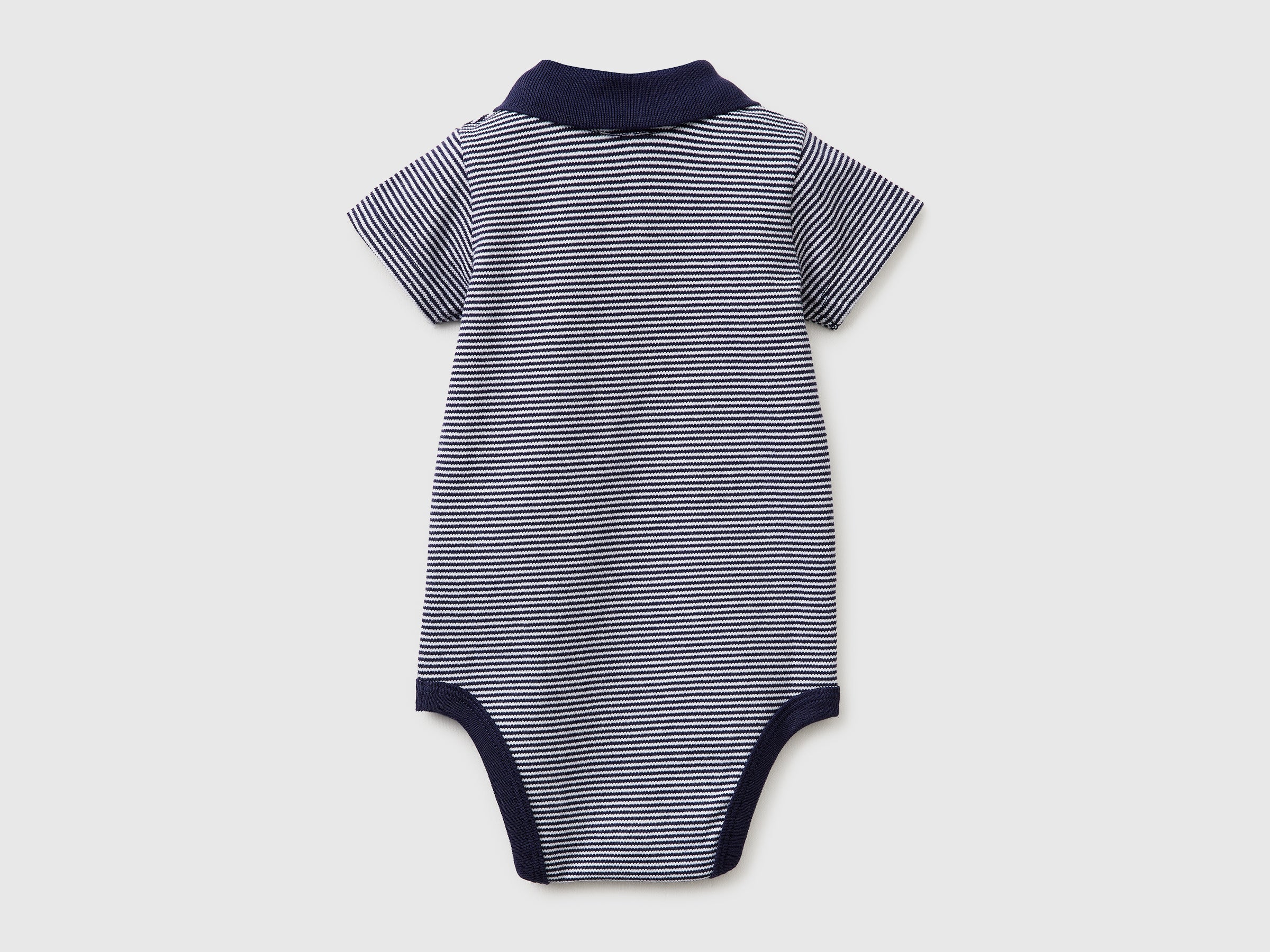 Polo onesie in stretch cotton - ucb_image_BS