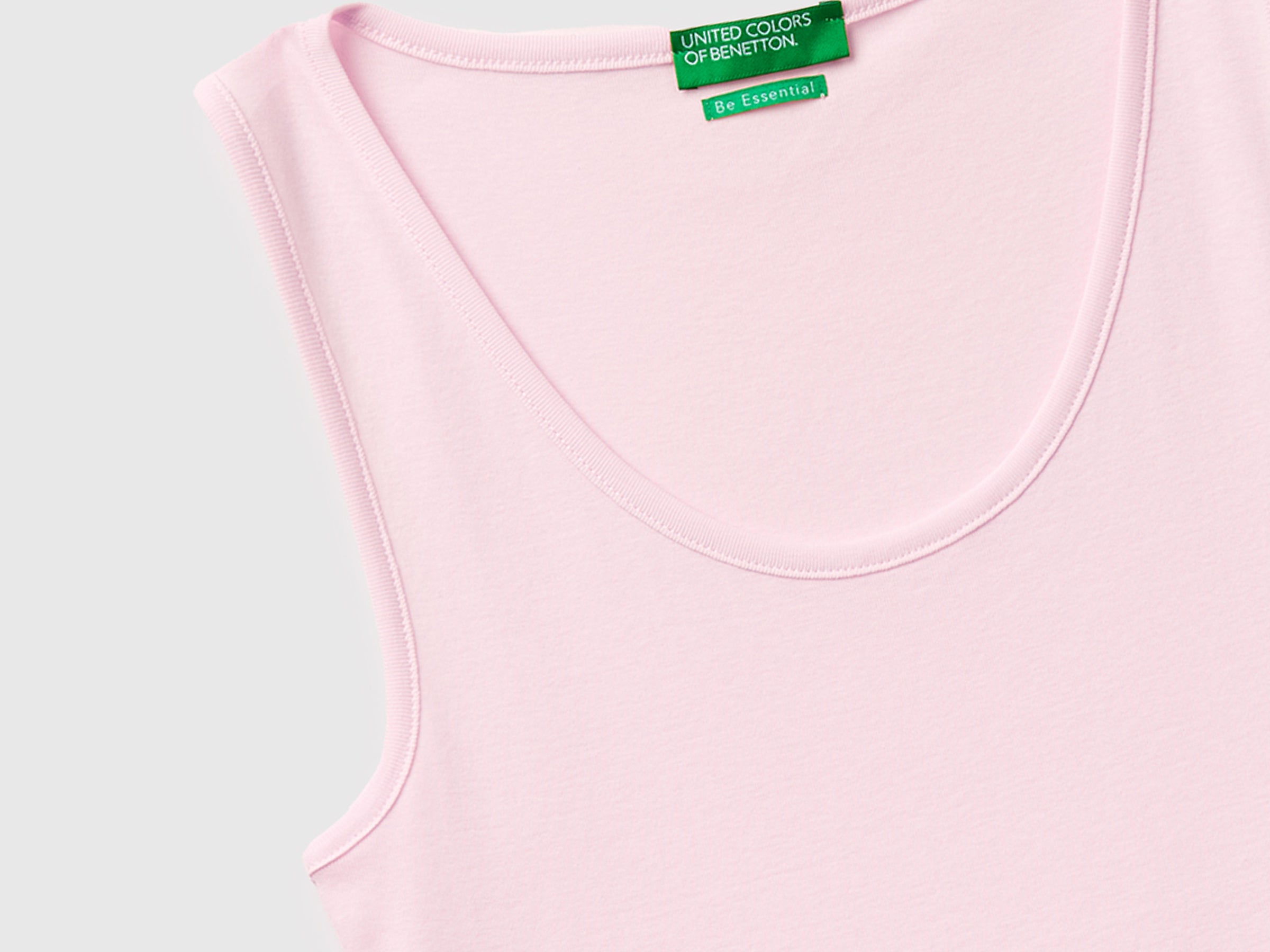 Slim fit ribbed tank top - ucb_image_DS1