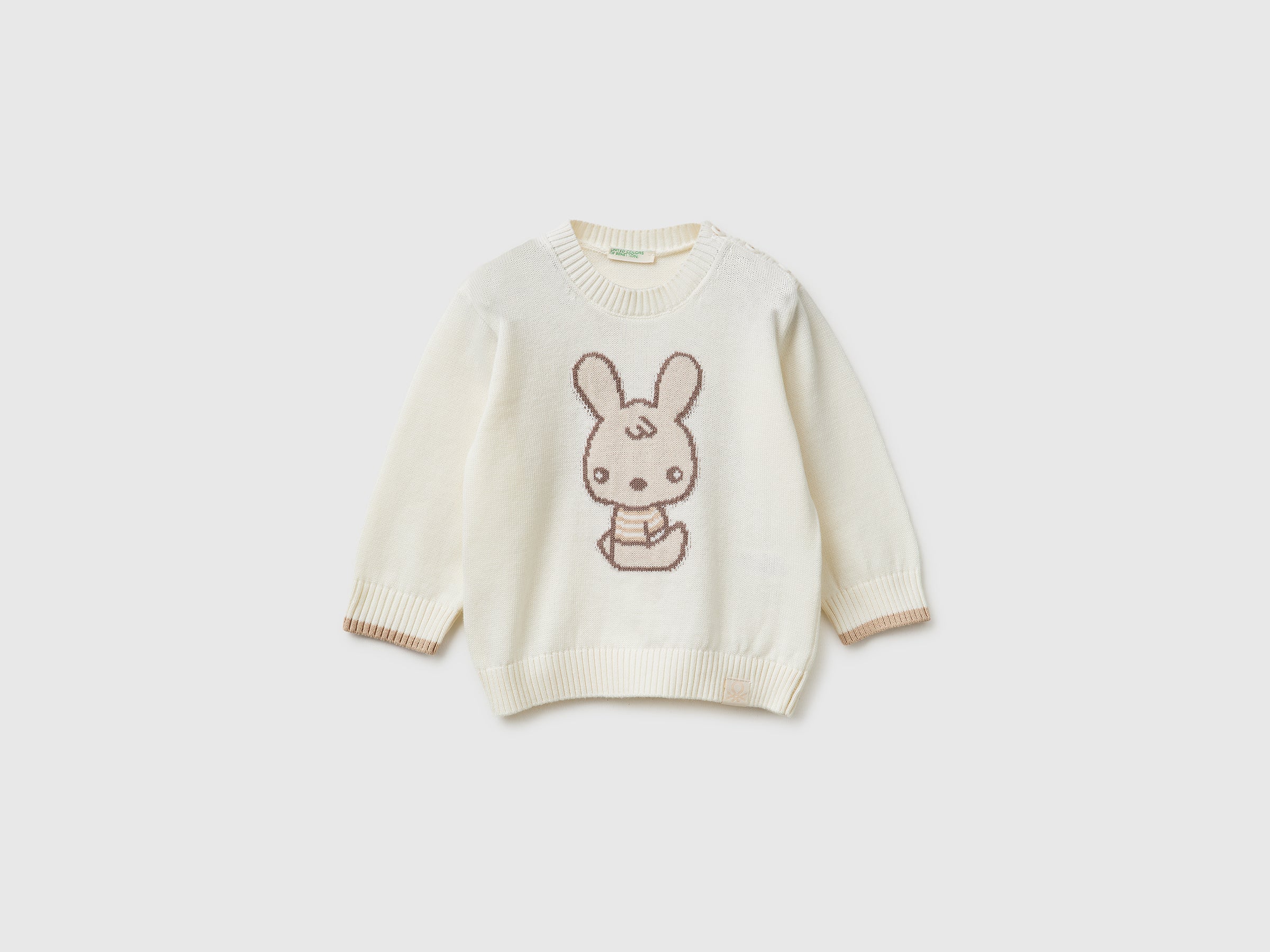 Sweater with bunny inlay - ucb_image_FS