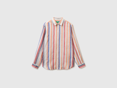 Striped shirt in pure linen - ucb_image_FS