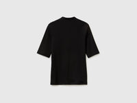 T-shirt slim fit em algodão de fibra longa - ucb_image_BS