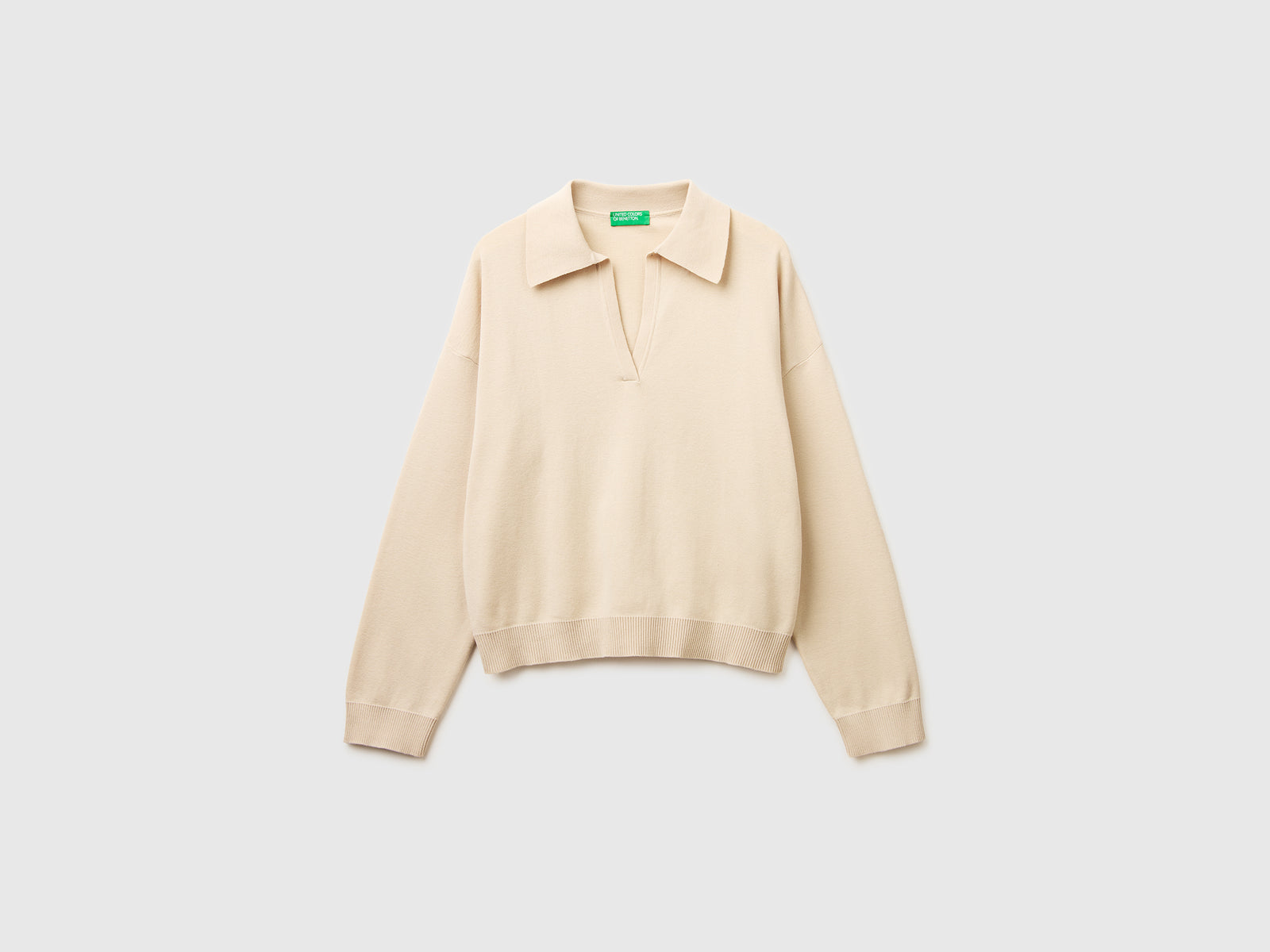 Premium cotton polo neck sweater - ucb_image_FS