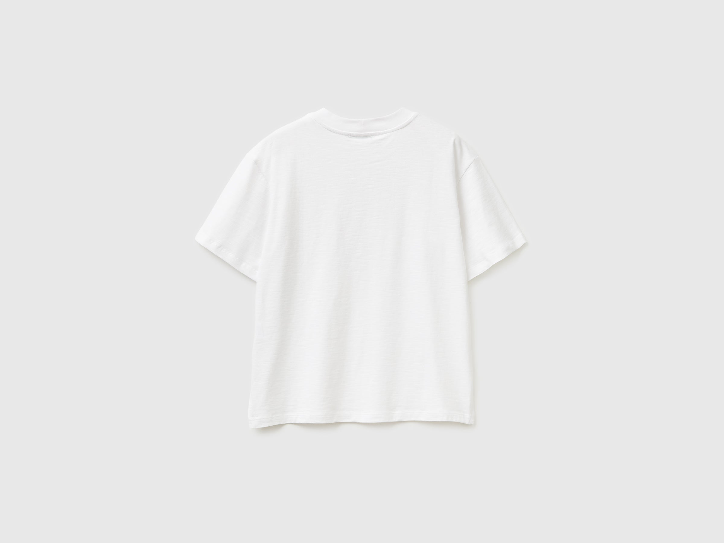 Crew neck t-shirt in lightweight cotton - ucb_image_BS