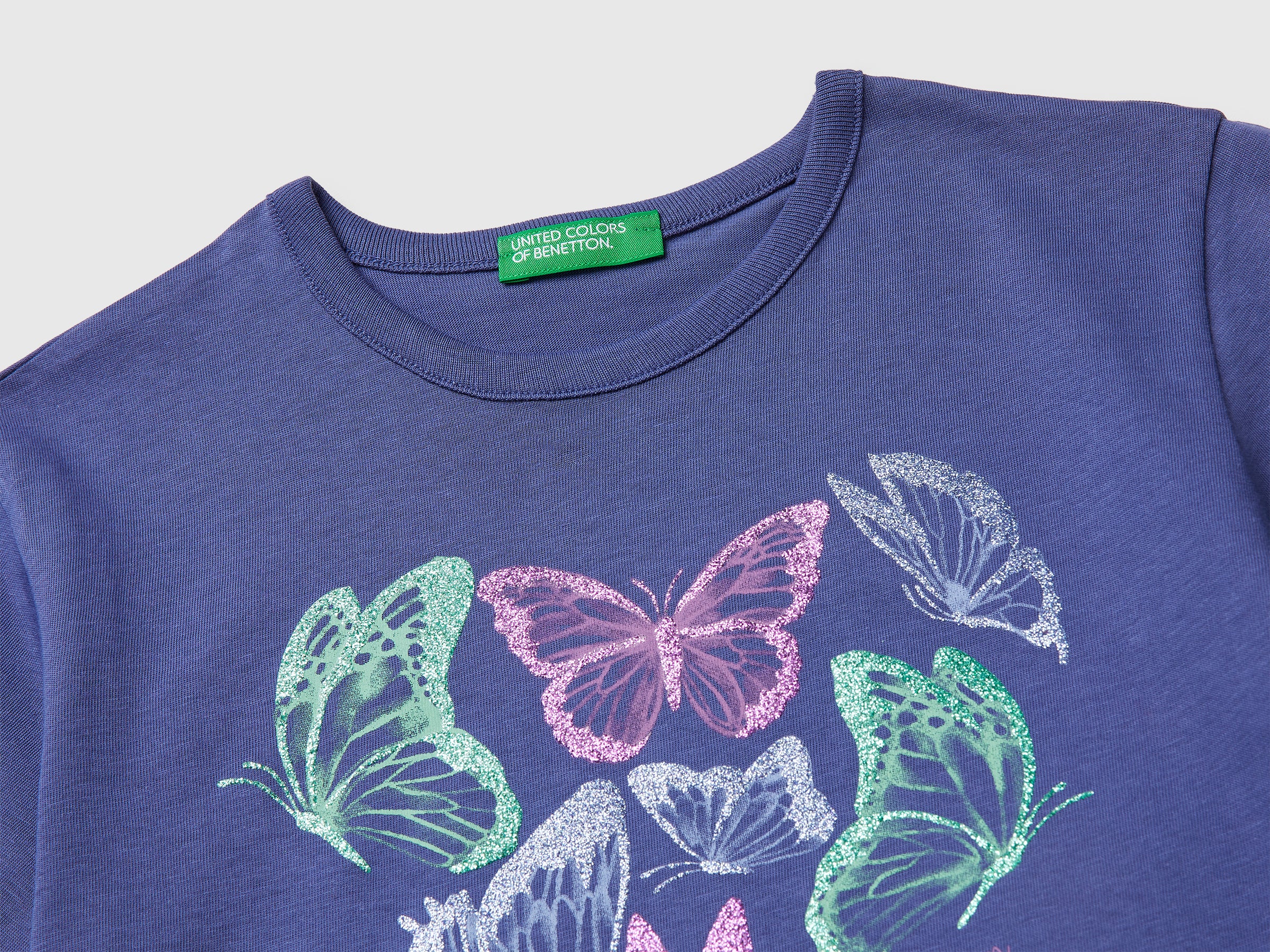 T-shirt with print and glitter - ucb_image_DS1