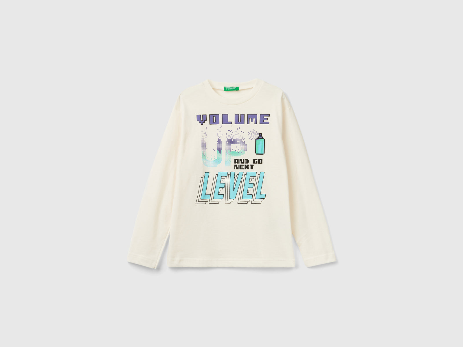 T-shirt com estampa em algodão quente orgânico - ucb_image_FS
