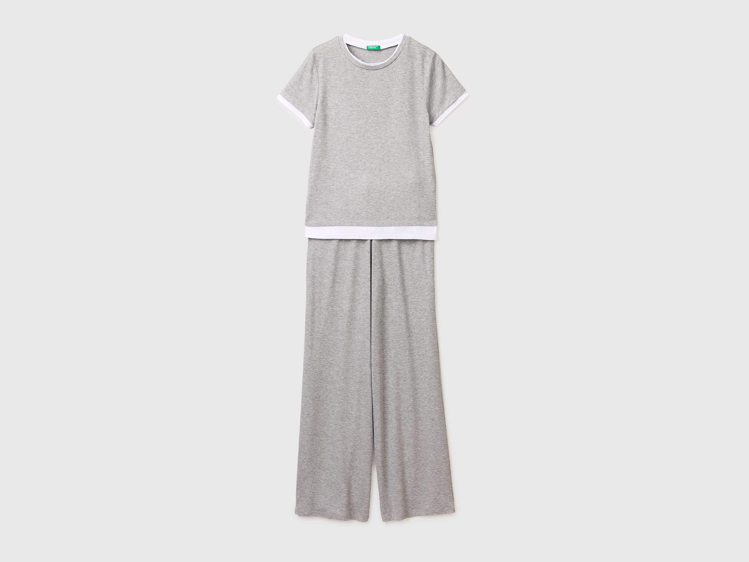 Ribbed viscose pyjamas - ucb_image_FS