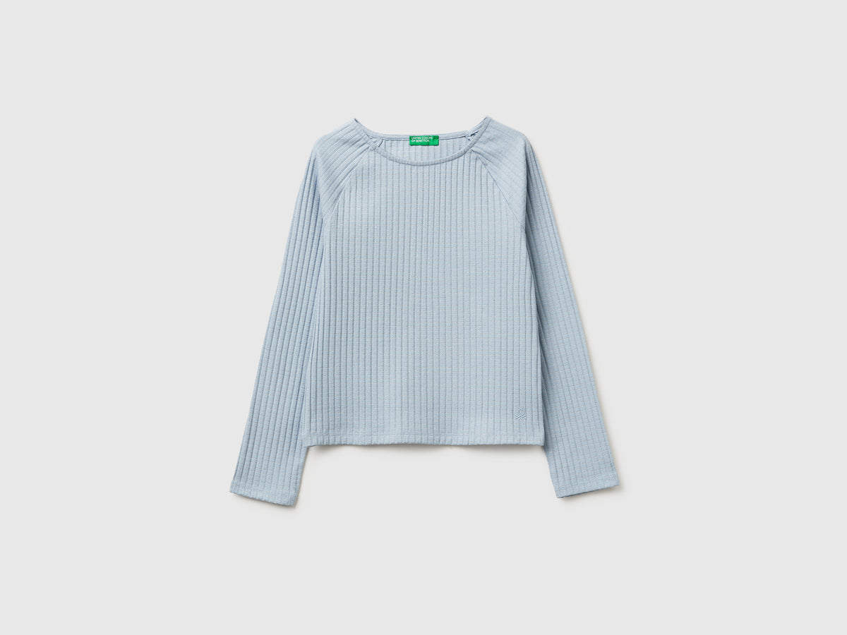 Ribbed boat neck T-shirt - ucb_image_FS