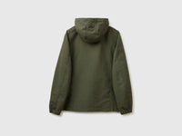 Short jacket in faded cotton - ucb_image_BS
