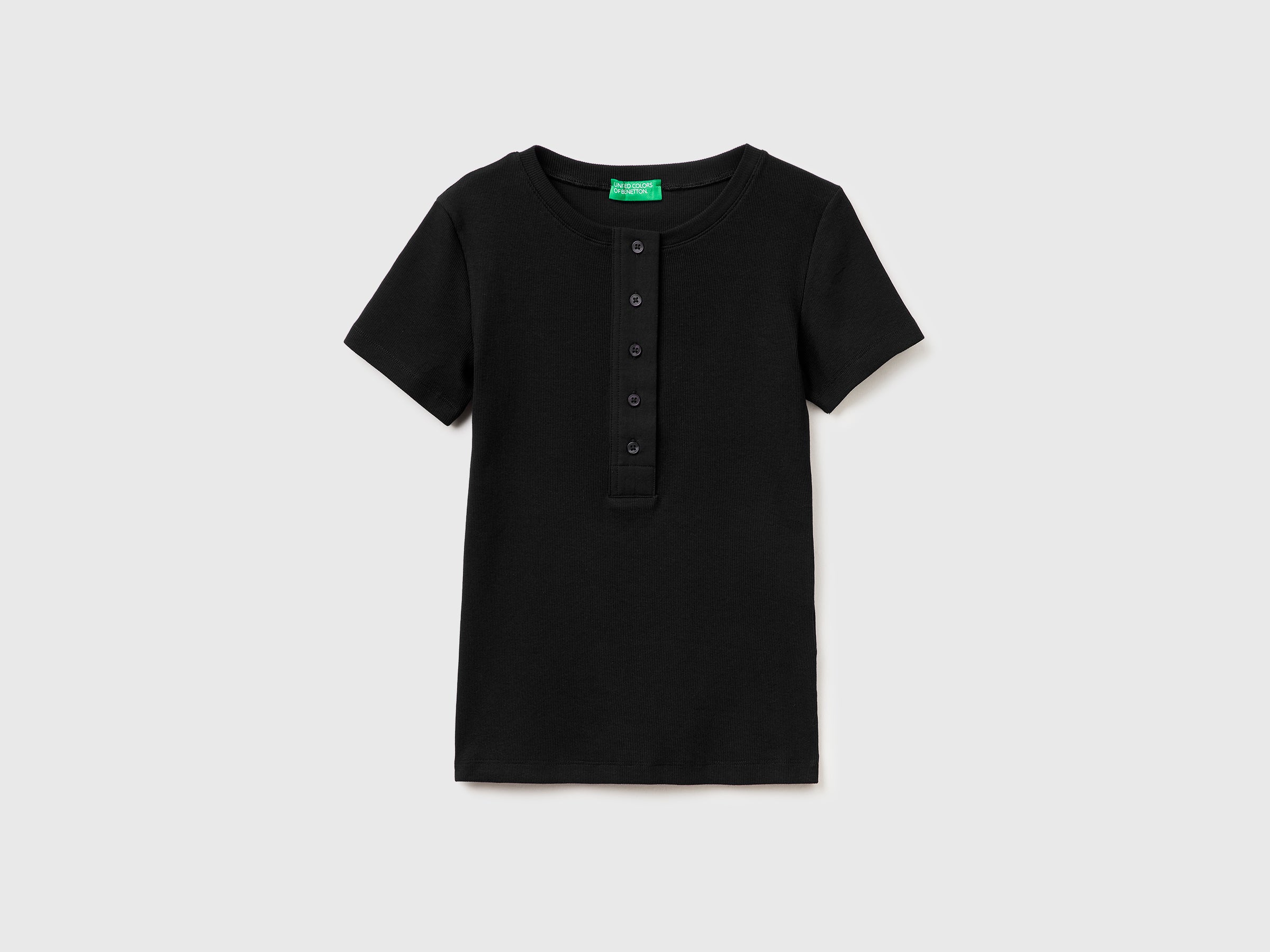 Ribbed henley T-shirt - ucb_image_FS