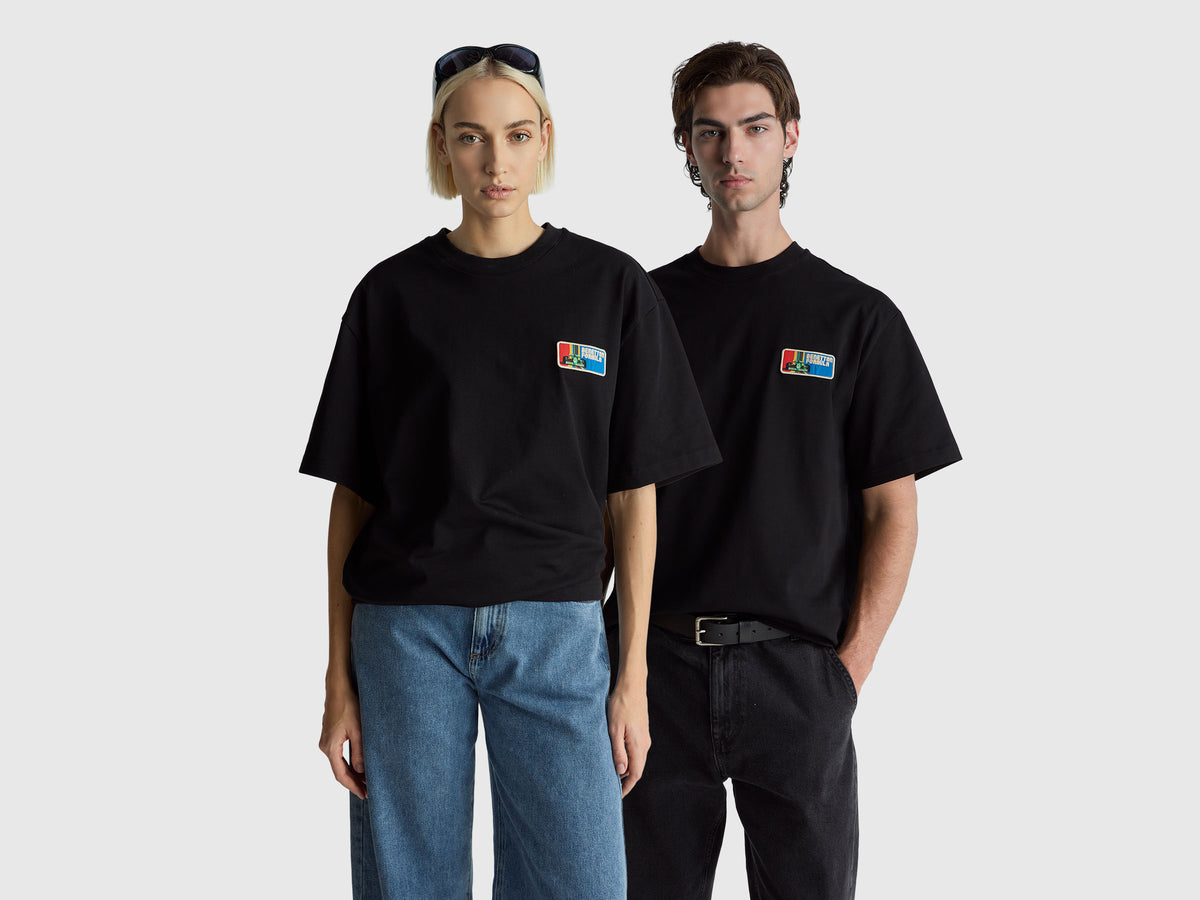 T-shirt Benetton Formula com estampa atrás - ucb_image_F