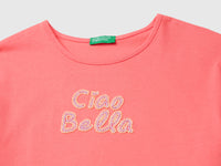 T-shirt with print and beads - ucb_image_DS1