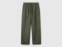 Trousers in pure linen with elastic - ucb_image_FS