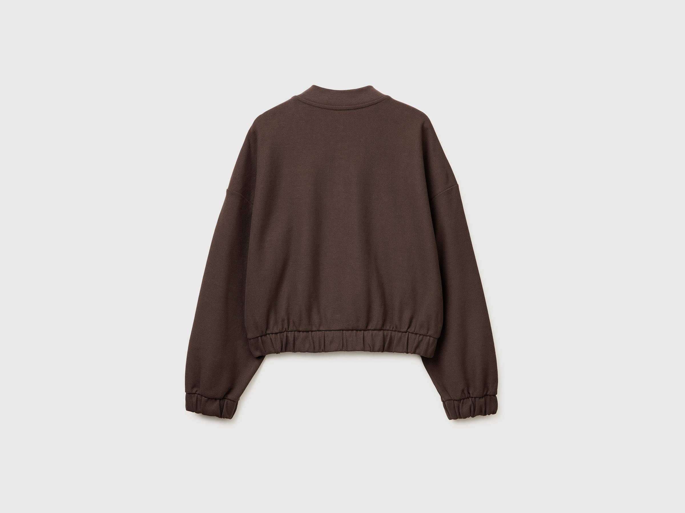Bomber-style sweatshirt with embroidery - ucb_image_BS
