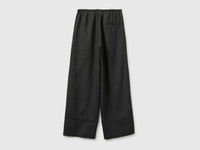 100% linen cuffed trousers - ucb_image_BS
