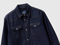 Camisa western de jeans escuro - ucb_image_DS1