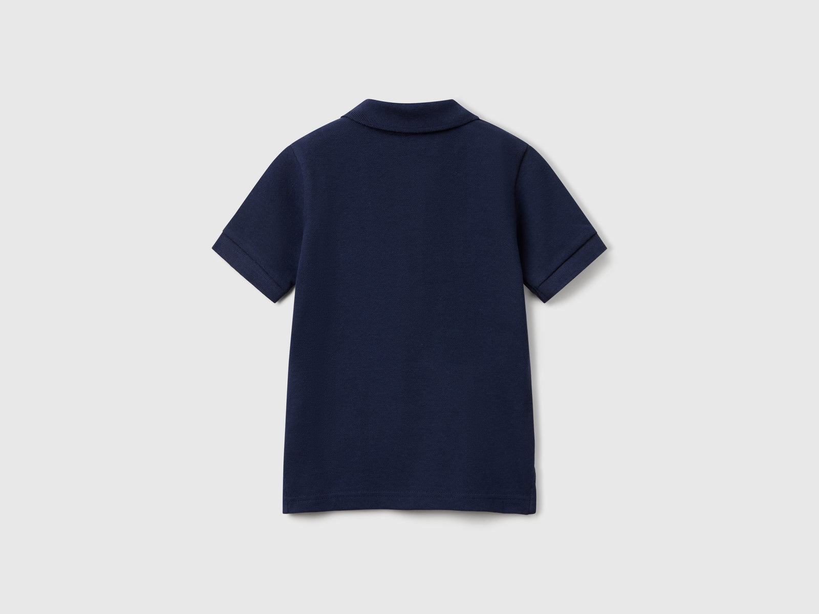 Short sleeve polo in pure cotton - ucb_image_BS