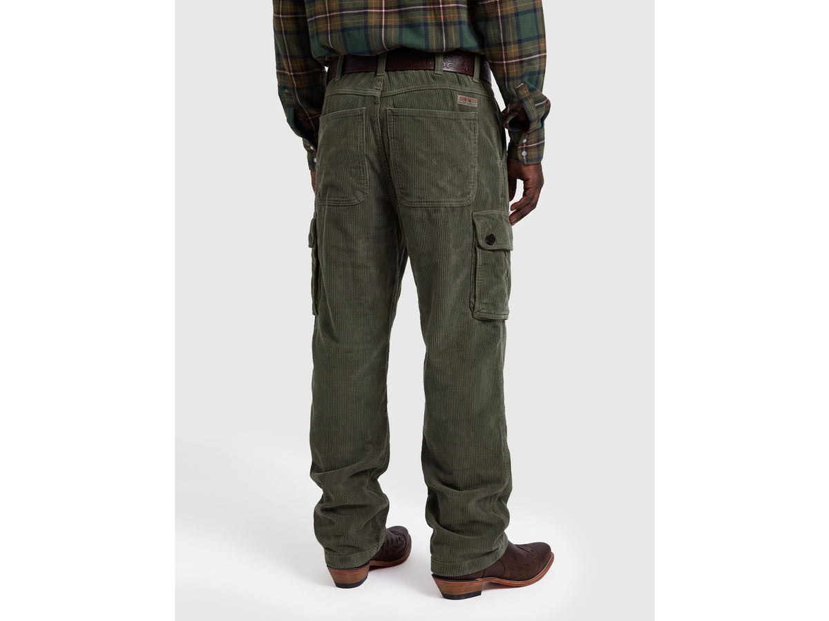 Calças cargo de veludo efeito usado - ucb_image_B