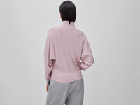 Camisola de gola alta com manga em forma de asa de morcego - ucb_image_B