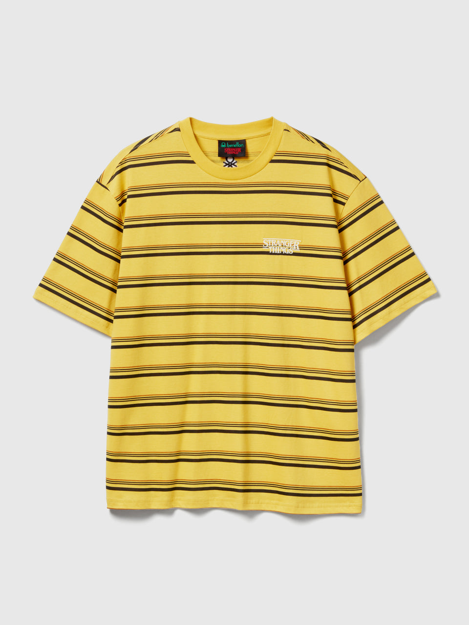 T-shirt às riscas Stranger Things - ucb_image_FS