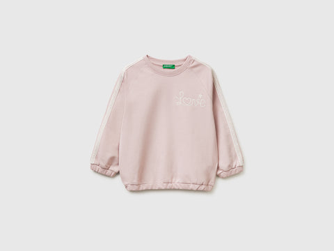 Sweatshirt with lace and embroidery - ucb_image_FS