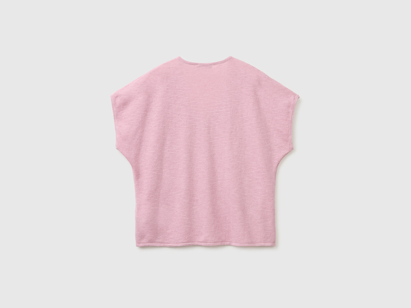 V-neck sweater in linen blend - ucb_image_BS