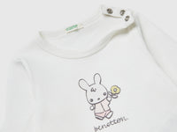 T-shirt in organic cotton with print - ucb_image_DS1