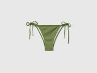 Ribbed swim briefs with lurex and laces - ucb_image_FS